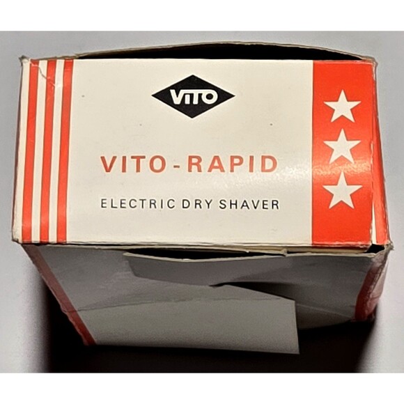 VTG Vito Rapid Electric Shaver Original Box Switzerland Swiss 21439 Tested Works - Picture 15 of 16